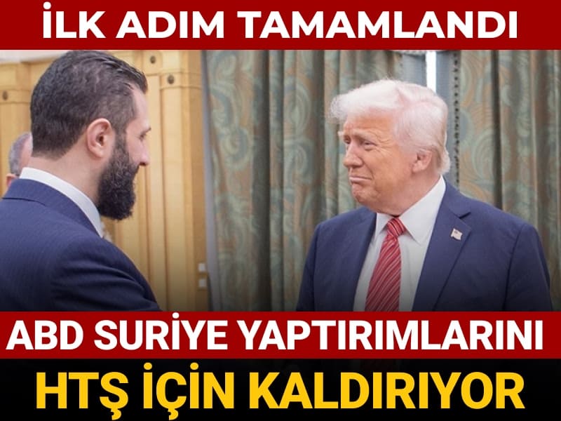 ABD Suriye yaptırımlarını HTŞ için kaldırıyor: İlk adım tamamlandı