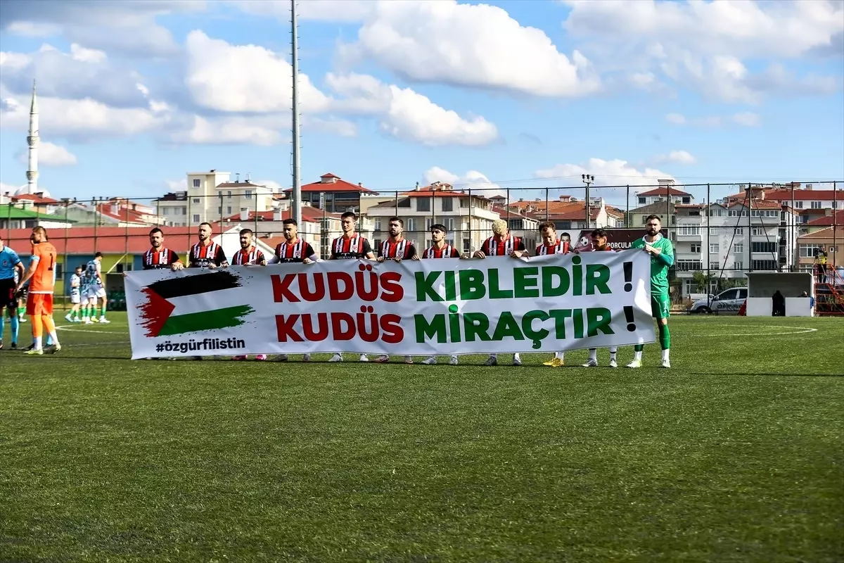 Futbolcular Filistin’e Destek Verdi