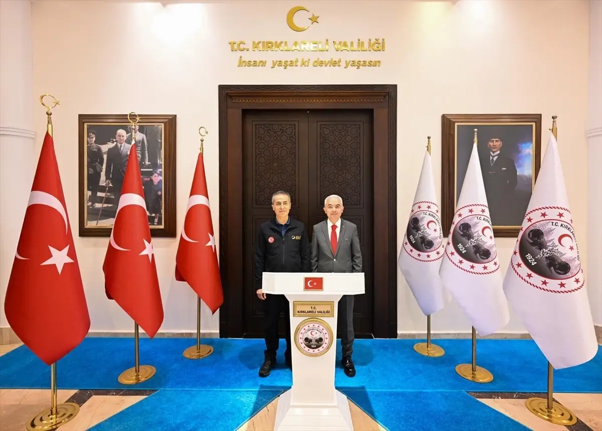 Göç İdaresi Başkanı Kırklareli’nde