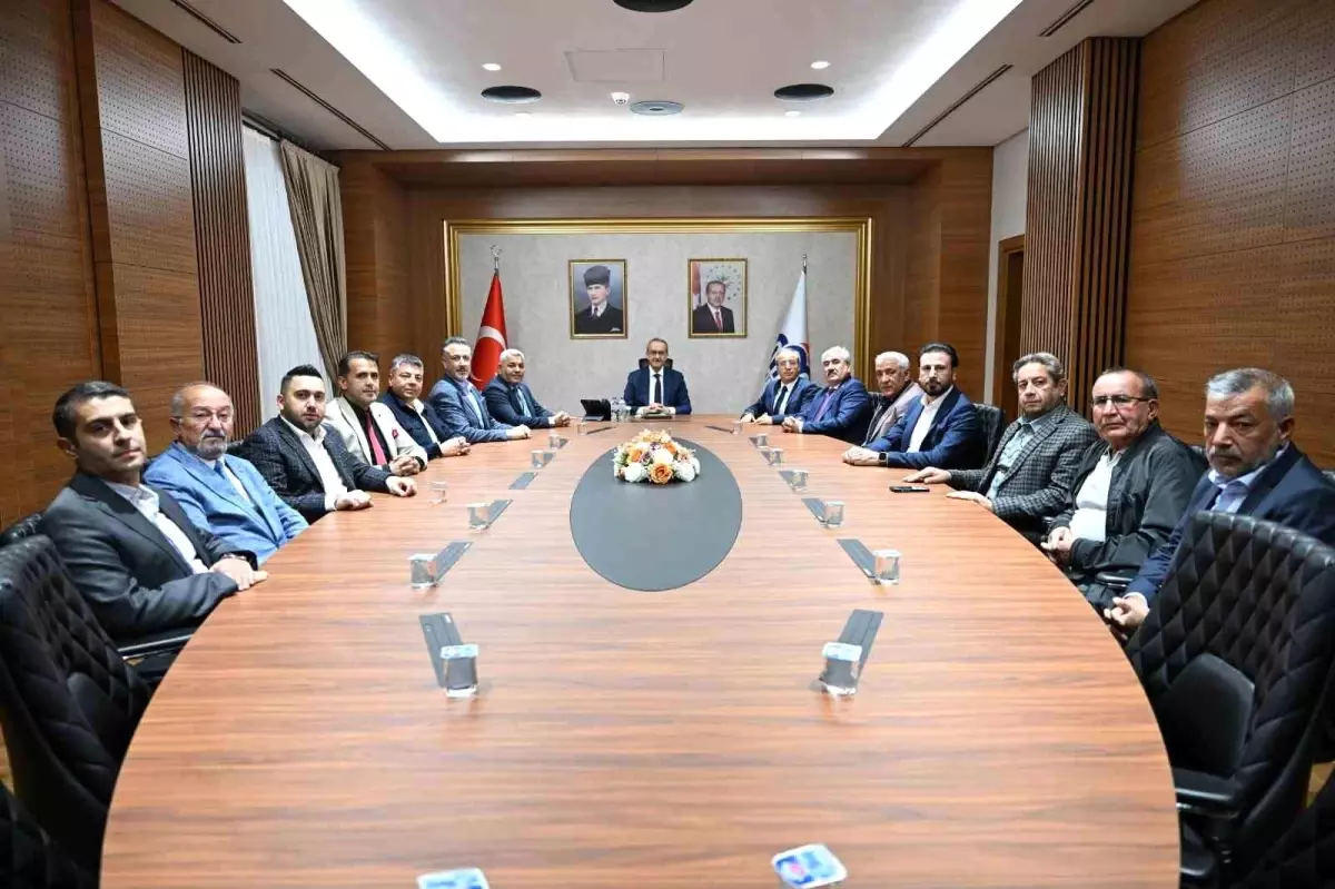 MTSO Başkanı Sadıkoğlu’ndan Vali Yavuz’a Ziyaret