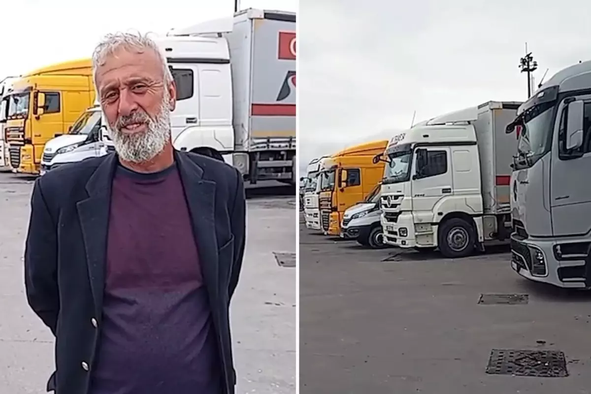 TIR Şoförleri Rehin Tutuluyor