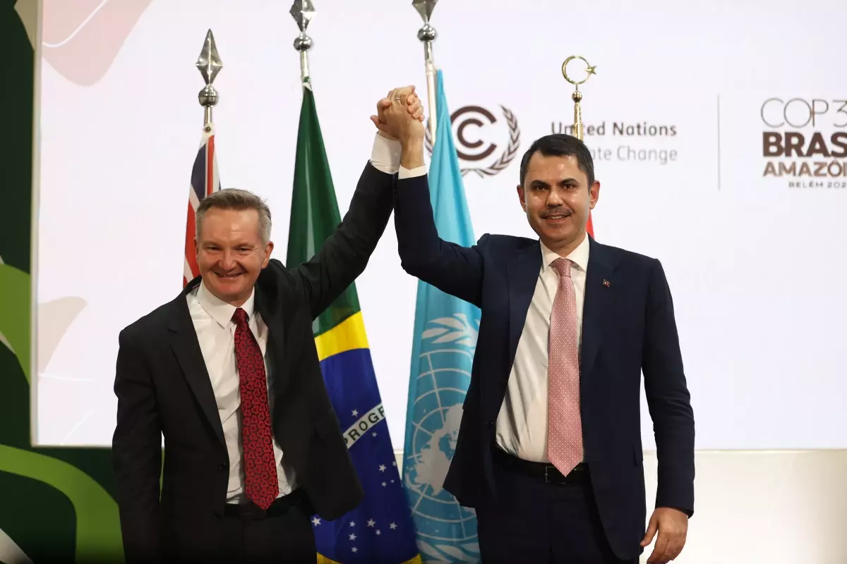 Bakan Kurum: Türkiye, COP31’de ev sahipliği yapacak