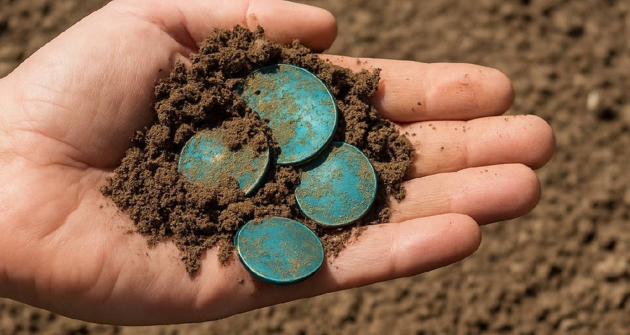 Evinin bahçesini temizlerken servet sahibi oldu: 350 yıllık dev hazine ortaya çıktı