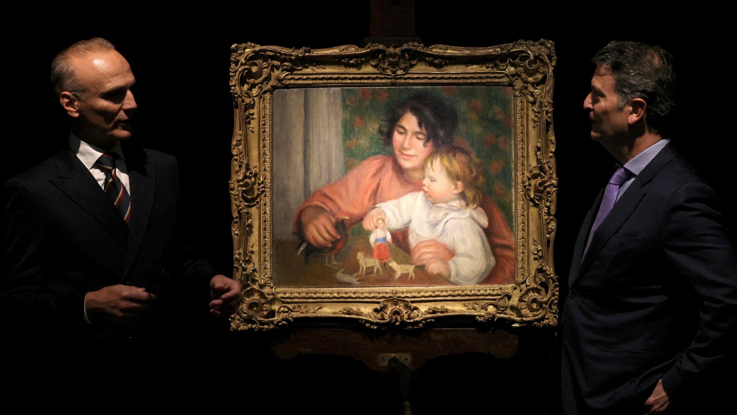 Renoir’in oğlunu resmettiği tablo 1 milyon 680 bin dolara satıldı