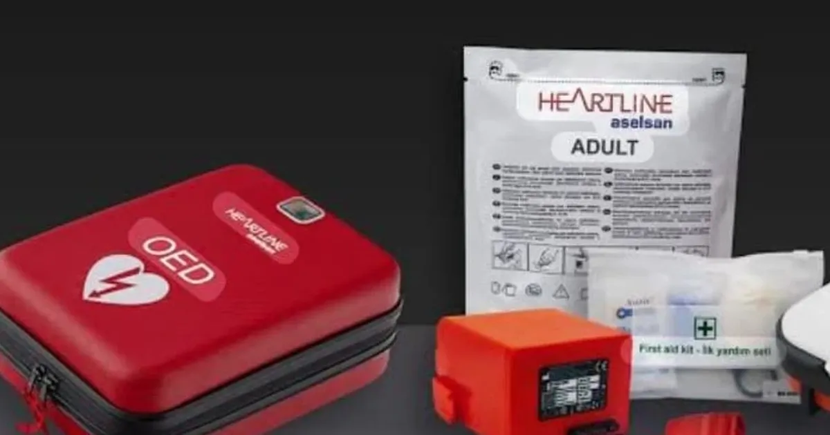 Ankara’da yerli otomatik şok cihazları (OED) devrede