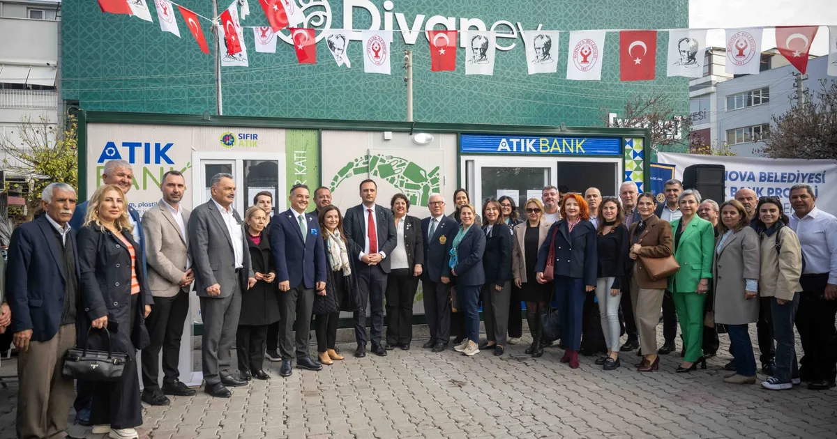 Bornova’dan İzmir’de bir ilk: Atık Bank Projesi açıldı