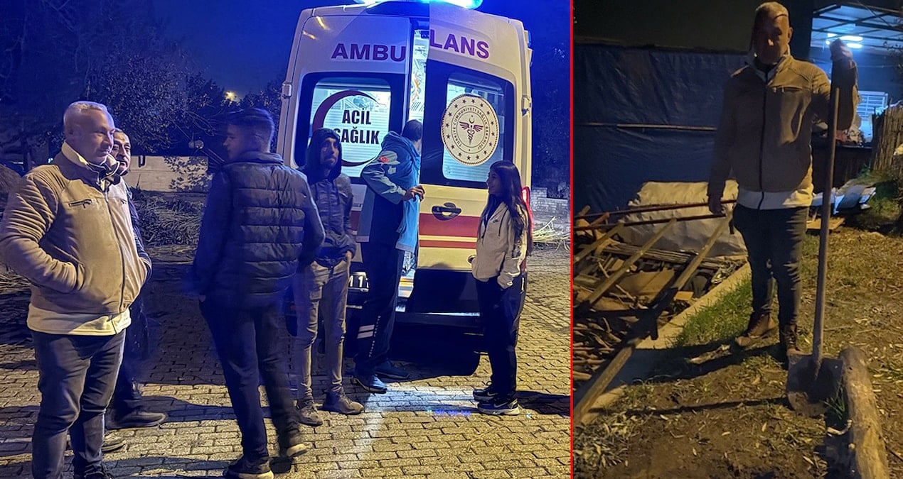 Elektrik akımına kapılan çocuğun imdadına komşusu yetişti