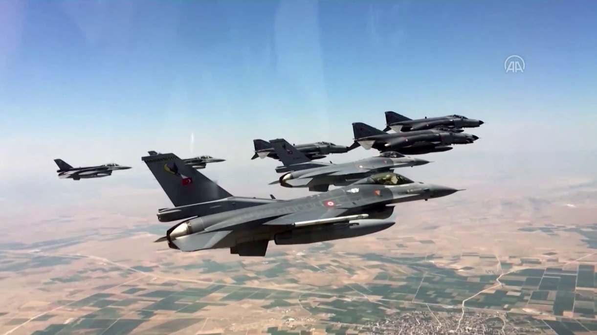 F-16’lar İHA’yı nasıl düşürdü? Kimliği belirsiz İHA’nın enkazı aranıyor