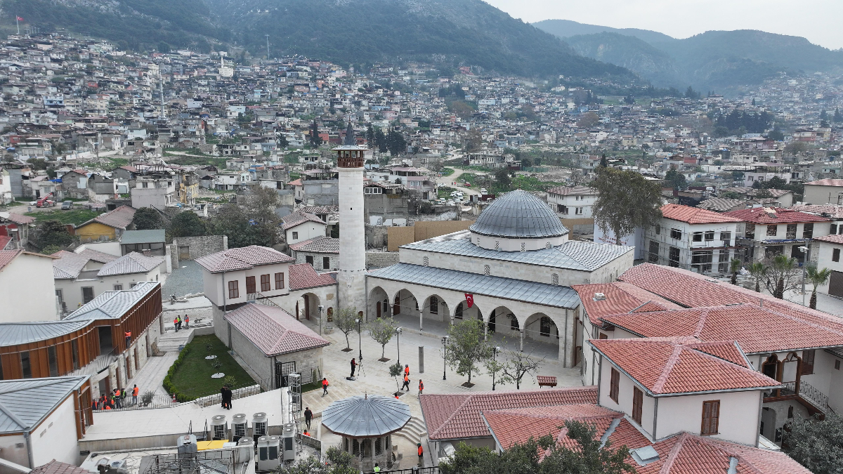 Konya Büyükşehir Belediyesi, Hatay’da Habib-i Neccar Camii’nin restorasyonunu tamamladı