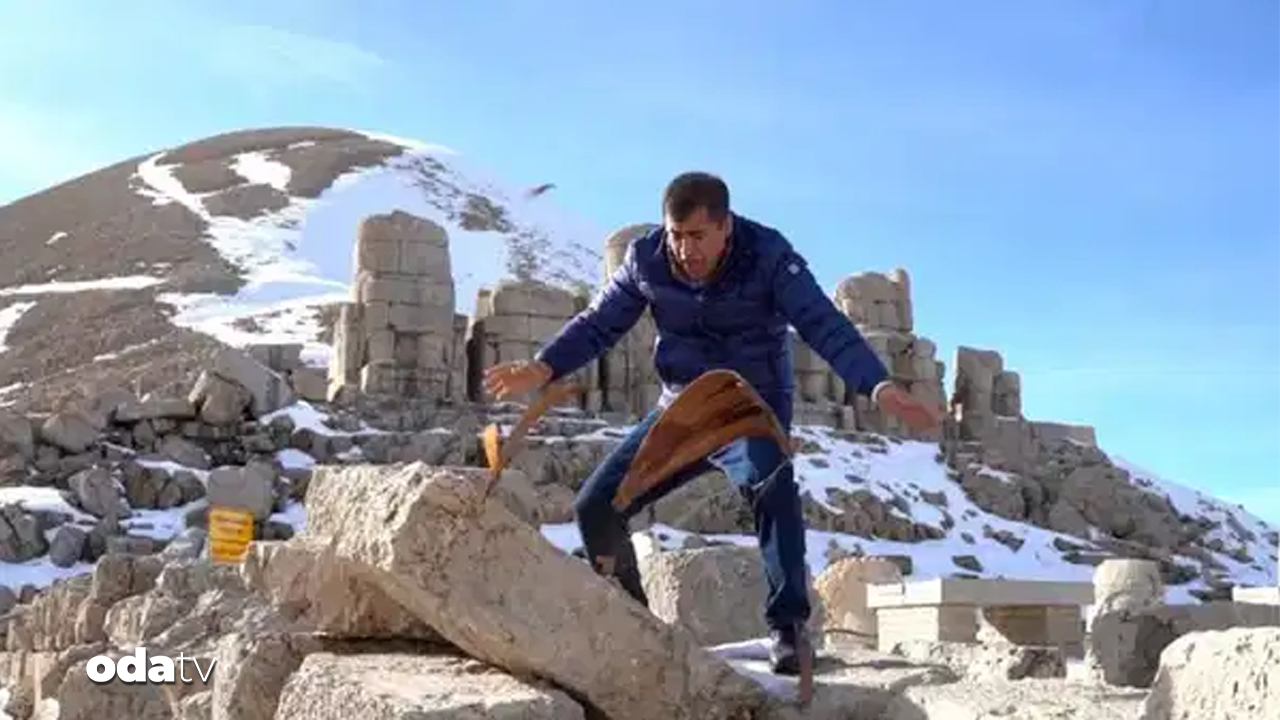 Nemrut’ta yapay zekaya karşı eylem… Bağlamasını parçaladı…