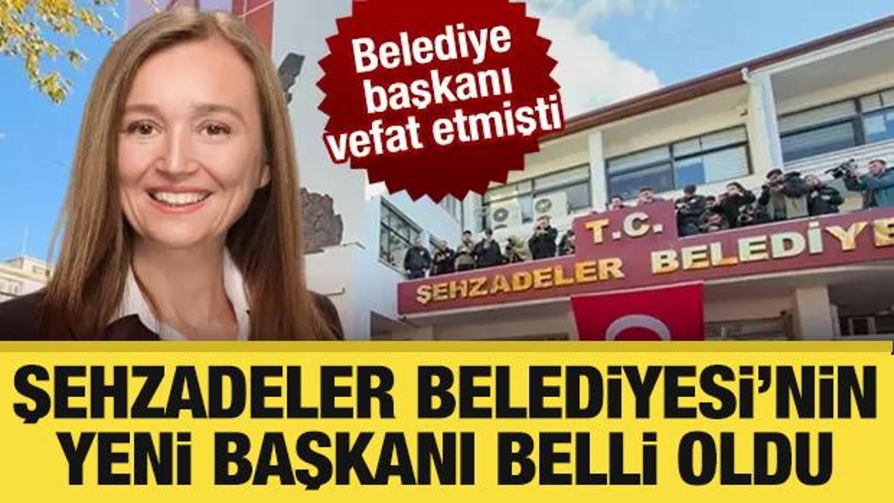 Şehzadeler’de yeni belediye başkanı belli oldu