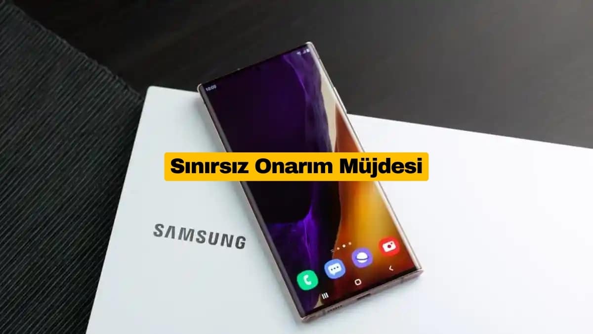 Samsung Telefonlarına Sınırsız Onarım Garantisi Getirdi